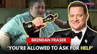 Brendan Fraser On How The Whale Inspired People To Seek Help & Break Stigma Worldwide I N18G