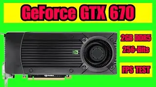 NVIDIA GeForce GTX 670 2GB GDDR5 256 Bits Graphics Card FPS Benchmark Test #geforce #fps #benchmark