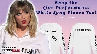 Taylor Swift's New AMA Merch SHADES Scooter Braun & Scott Borchetta!