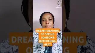 DREAM MEANING OF SEEING SOMEONE BUTCHERING MEAT .. CUTTING MEAT IN THE DREAM MEANING.#MEAT #cutting