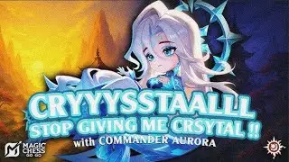MAGIC CHESS GOGO With Commander AURORA and Rixer