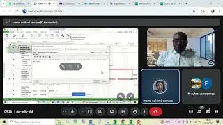 Mini soutenance en ligne de MS Project (Planification) Master 2 en QHSE &agrave; ISQT Pr.  Lefort MBODJI