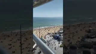 Bournemouth beach Uk