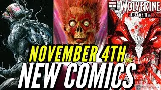 NEW COMIC BOOKS RELEASING NOVEMBER 4TH 2020 MARVEL COMICS & DC COMICS PREVIEWS COMING OUT THIS WEEK