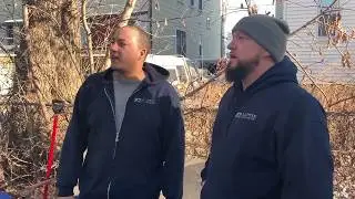 Visiting A Lead Paint Abatement Project
