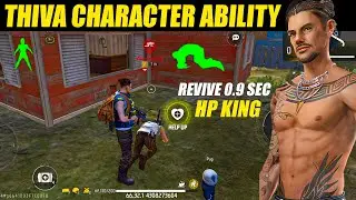 Thiva Character Ability After Update | Free Fire Thiva Character Ability Change Test & Gameplay