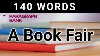 Paragraph on Book Fair in English/Essay on Book Fair in English #BookFair