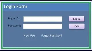 Create Login Form with c# and sql server