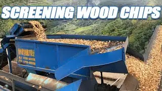 Wood Chips Screener Vibrating Screen Screening Machine