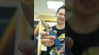Нож Spyderco Sage 5 LTW сталь CPM-SPY27 рукоять Cobalt Blue FRN (C123PCBL)