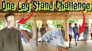 one leg stand Challenge|Challenge Game vlog|