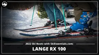 2022 Lange RX 100 Ski Boots with SkiEssentials.com