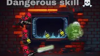 Dangerous skill in Mini militia ☠️ #Minimiltia #MRDANGERGRYT