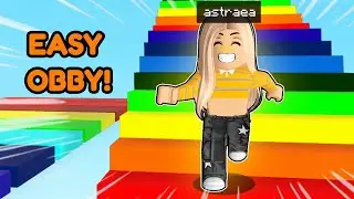 Rainbow Easy Obby | SOBRANG DALI NITO | Roblox