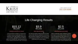 The Krist Law Firm PC / Injured In a Maritime Accident / Houston Maritime Accident