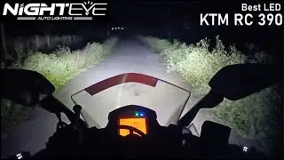 Night eye LED bulb best for | KTM RC 390 | 😈