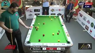🌟 Moroccan 8-Ball League! Bendouro vs Ayar - First Round Showdown!