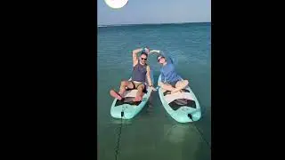 STAND UP PADDLE BOARD (SUP) YOGA PILATES OR FITNESS WITH NAMASTE YOGA ARUBA