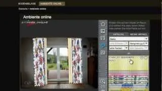 Kopie von Stoffe von Designers Guild ans eigene Fenster h&auml;ngen