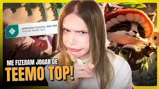PAGARAM PARA EU JOGAR DE TEEMO TOP | TEEMO TOP GAMEPLAY | League Of Legends