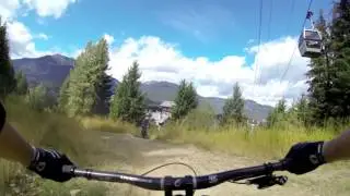 Whistler Bike Park - Monkey Hands to GLC Drop