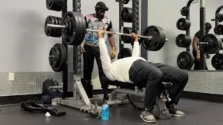330lb Bench Press PR ft. Unc | #64