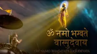 Om Namo Bhagavate Vasudevaya | 1 Hour Powerful Krishna Mantra for Meditation,Peace & Positive Energy