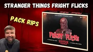 Opening a box of Stranger Things Fright Flicks cards Looking for vecna