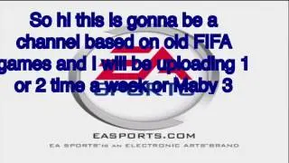 Welcome To My RetroFifa Channel