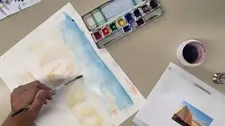 Watercolor Seascape Part 2