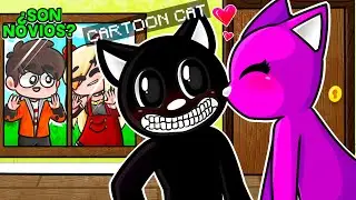 ¡ESPIAMOS A CARTOON CAT Y SU NOVIA! 😱 ❤️ | EL OSCURO SECRETO EN MINECRAFT SRGATO