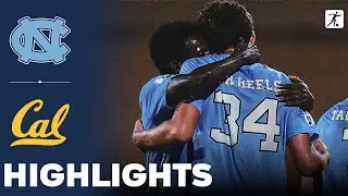 North Carolina vs California | NCAA College Soccer | Highlights - September 28, 2024
