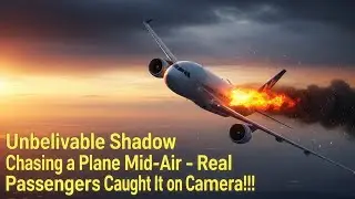 Unbelievable Shadow Chasing a Plane Mid-Air &ndash; Real Passengers Caught It on Camera!