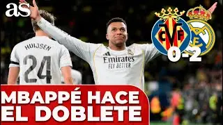 DOBLETE DE MBAPP&Eacute; con un PENALTI DE PANENKA | VILLARREAL 0-2 REAL MADRID