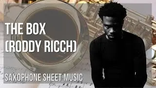 Alto Sax Sheet Music: How to play The Box by Roddy Ricch