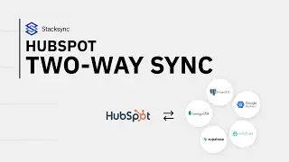 Real-time and Bidirectional sync between HubSpot and Postgres with Stacksync