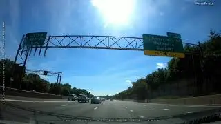 Broadhollow Road, Long Island Expressway,  New York, June 21, 2020, 4K