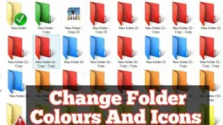 How to Change folder Colour Change Software for Windows 7/8/9 it's Hasnain