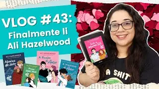 VLOG #43: Finalmente li Ali Hazewood (SEM SPOILERS) 📚 | Biblioteca da R&ocirc;