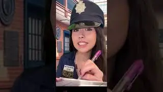 Asmr good cop/bad cop asmr roleplay asmr PART 2👮🏻&zwj;♀️🚓🚨 #Asmr #funnyasmr #asmrpersonalattention