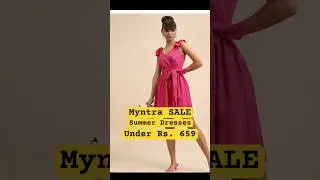MYNTRA SALE finds Summer dresses| #sale #myntra #myntrasale #haul #dresses