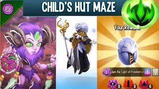 Monster Legends - Nemesis Monster In Child's Hut Maze Island