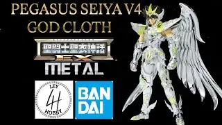 BANDAI CLOTH MYTH EX METAL PEGASUS SEIYA V4 GOD CLOTH / 聖闘士聖衣神話EX METAL ペガサス星矢（神聖衣）