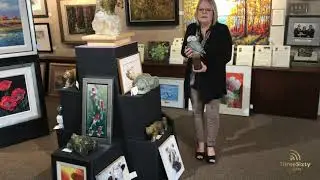 An up close look at the Masterpieces in Miniature art exhibit
