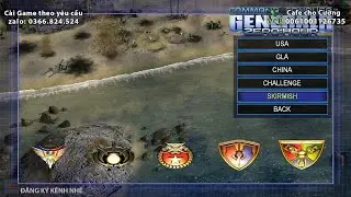 Chơi game cổ xưa chiến thuật Command and Conquer Generals tr&ecirc;n Win 10 Win 11