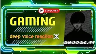 |deep voice reaction 😱| free fire ☠️|#youtube #freefire #video