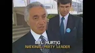National Party of Canada - Mel Hurtig Newscast  Brantford 1993