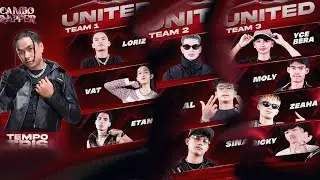សមាជិកក្រុម Coach Tempo Tris - Cambo Rapper វគ្គ UNITED