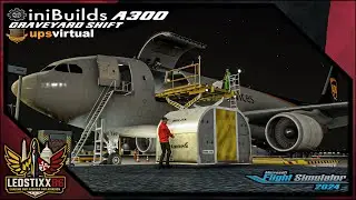 UPSVAC Graveyard Shift | IniBuilds A300 | LOUISVILLE✈️AUSTIN | MSFS2024 🔴Live🔴