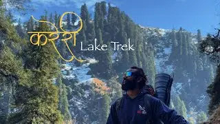 Kareri Lake&ndash; A Glacial Gem in the Himalayas! ❄️ | A Trek Worth Every Step! 🏔️ #explore #mountains